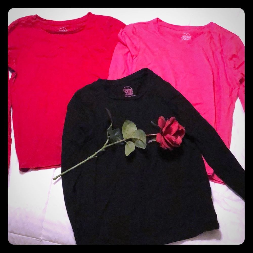 Girls 3 Long Sleeved Bundle